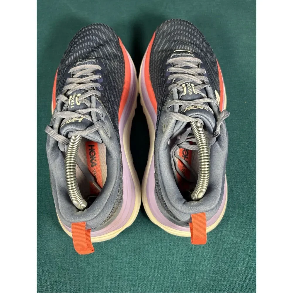 Hoka One One Gaviota 5 Women's Size 8.5B Cushion Stability Shoes - Anthracite /